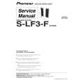 PIONEER S-LF3-F/XTW/E Service Manual cover photo