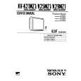 SONY KVK21MZ1 Service Manual cover photo