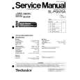 TECHNICS SL-PG570A Service Manual cover photo