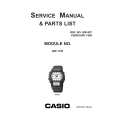 CASIO QW1750 (SM587) Service Manual cover photo