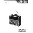 SONY CRF160 Service Manual cover photo