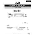 JVC KDLH2000 Service Manual cover photo