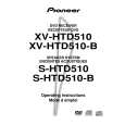 PIONEER XV-HTD510(-B) Owner's Manual cover photo