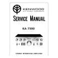 KENWOOD KA-7300 Service Manual cover photo