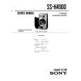 SONY SSH4900 Service Manual cover photo