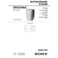 SONY SSDP1000DW Service Manual cover photo