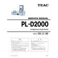 TEAC PLD2000 Service Manual cover photo