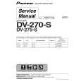 PIONEER DV-270-S Service Manual cover photo