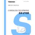 TOSHIBA SX2108 Service Manual cover photo