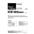 PIONEER KE-93 ZBM Service Manual cover photo