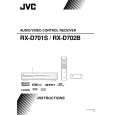 JVC RX-702BB Owner's Manual cover photo