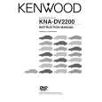 KENWOOD KNA-DV2200 Owner's Manual cover photo