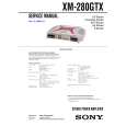 SONY XM280GTX Service Manual cover photo