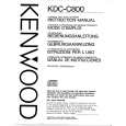 KENWOOD KDCC800 Owner's Manual cover photo