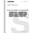 TOSHIBA 50WP16A Service Manual cover photo