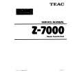 TEAC Z7000 Service Manual cover photo