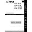 AIWA CDCX1360 Service Manual cover photo
