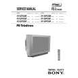 SONY KV25FX30B Service Manual cover photo