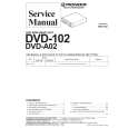 PIONEER DVD-102/ZUCYV/WL Service Manual cover photo