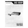 SONY DXC1850P Service Manual cover photo