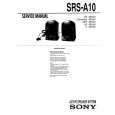 SONY SRS-A10 Service Manual cover photo