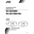 JVC RCBX15BK/BU Owner's Manual cover photo