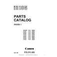 CANON IR105 Parts Catalog cover photo