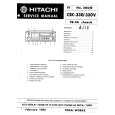 HITACHI CSK330/V Service Manual cover photo