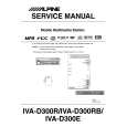 ALPINE IVA-D300E Service Manual cover photo