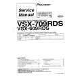 PIONEER VSX609RDS Service Manual cover photo