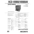 SONY HCDV8900/AV Service Manual cover photo