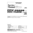 PIONEER CDXP620S Service Manual cover photo