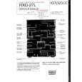 KENWOOD RXD27L Service Manual cover photo