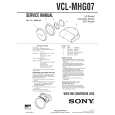 SONY VCL-MHG07 Service Manual cover photo