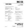 SONY MHC-C90 Service Manual cover photo