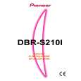 PIONEER DBR-S210I/NYXK/IT Owner's Manual cover photo