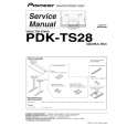 PIONEER PDK-TS28/WL5 Service Manual cover photo