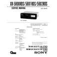 SONY XR5800RDS Service Manual cover photo