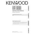KENWOOD KR-V9090 Owner's Manual cover photo