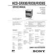 SONY HCDGRX80 Service Manual cover photo