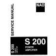 NAD S200 Service Manual cover photo