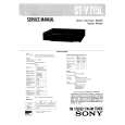 SONY STV715L Service Manual cover photo