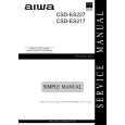 AIWA CSDES217 Service Manual cover photo