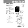 SONY SSH616K Service Manual cover photo