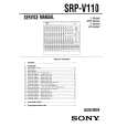 SONY SRPV110 Service Manual cover photo