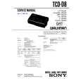SONY TCDD8 Service Manual cover photo