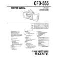 SONY CFD555 Service Manual cover photo