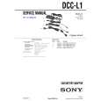 SONY DCCL1 Service Manual cover photo