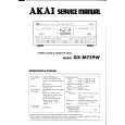 AKAI GXM759W Service Manual cover photo