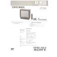 SONY KVM16D Service Manual cover photo